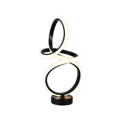 LIENXO - Lámpara de Mesa LED Twist Luz Cálida