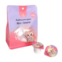 undefined - Snack Para Gato Pudding Sabor A Atún Y Camaron Calabaza Pets 220gr