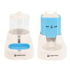 undefined - Set Comedero Y Bebedero Para Gato Cute Cat 29x16.5x23cm Calabaza Pets