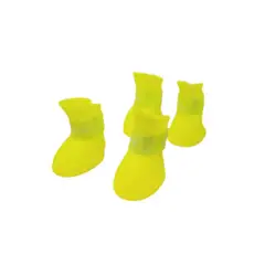 undefined - Botas zapatos lluvia para perro talla s nunbell color amarillo