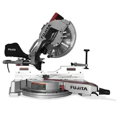 FUJITA - Sierra Acolilladora Telescópica de 12 Pulgadas y 1650W