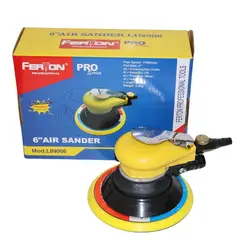 FERTON - Lijadora Neumática Profesional 6 Pulgadas