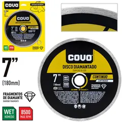 COVO - Disco Diamantado Continuo 7 Pulgadas