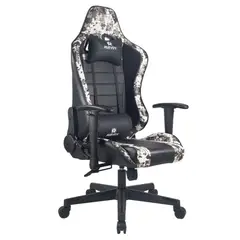 AKIVOY - Silla Gamer Militar Creed 132x51x46 Reclinable Giratoria