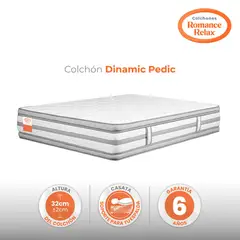 ROMANCE RELAX - Colchón Cassata King Dinamic Pedic 200X200X32