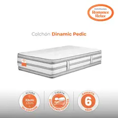 ROMANCE RELAX - Colchón Sencillo Dinamic Pedic 100X190X32