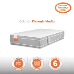 ROMANCE RELAX - Colchón Semidoble Dinamic Medio 120X190X32