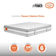 ROMANCE RELAX - Colchón Doble Power Clasico Firme 140X190X028