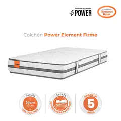 ROMANCE RELAX - Colchón Power Element Firme 100X190X24