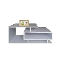 JKASSEM - Mesa de Centro 75X33X48 Blanco