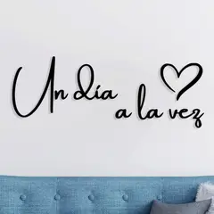 CEGRAFIC - Frase Un Día A La Vez Con Corazón