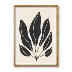 undefined - Cuadro Decorativo Artesanal Vitalidad 50x50cm Marco Madera