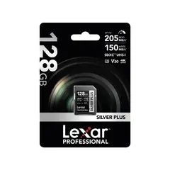 LEXAR - Memoria SD Silver Plus 128 GB 205mbs V30