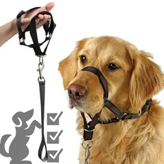 GENERICO - Collar Bozal de Entrenamiento Halti para Perros Talla M