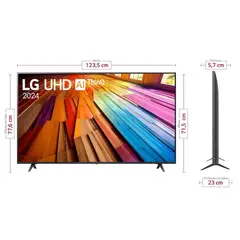 LG - Tv 55 pulgadas 4k Uhd Smart Tv Ai Thinq 55ut8050ps
