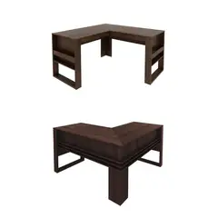 BONNO - Escritorio Oficina Morris 74.5x136x60 Rustico