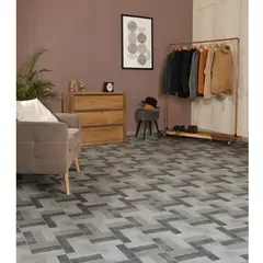CORONA - Mosaico Cinnamon Gris 28.5x28.5 cm