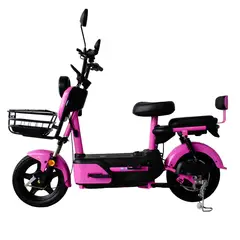 undefined - Bicicleta Eléctrica Bateria Extraible Hb38 - Vx 350W Color Rosado
