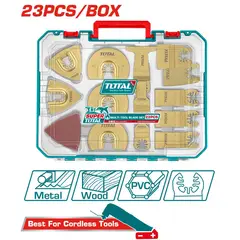 TOTAL TOOLS - Set para Multiherramienta 23 Piezas