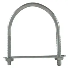 undefined - Perno En U Galvanizado 3/8X4X5-Pulg Fixser