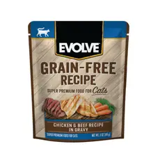 undefined - Evolve Cat Grain Free Pouche Pollo Y Res 3 Oz -