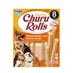undefined - Inaba Dog Snack Churu Rolls 8p Chicken 96 Gr