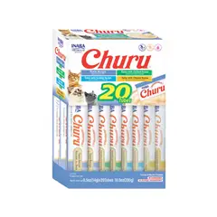 undefined - Inaba Cat Snack Churu Caja 20 Piezas Variedad