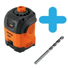 TRUPER - Afilador de Brocas Eléctrico 1/8 Pulgadas a 1/2 Pulgadas + Broca