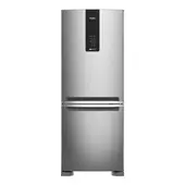WHIRLPOOL - Nevera Convencional Bottom Mount 449 Litros Xpert Inverter 449 Lts WRE56CKTW Gris
