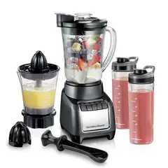 HAMILTON BEACH - Licuadora con Exprimidor y 2 Vasos HB