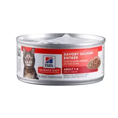 HILLS - Comida Húmeda Para Gato Adulto Sabor A Salmón 5.5oz