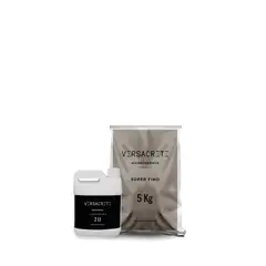 VERSACRETE - Kit Microcemento Super Fino 5Kg + 2 L Resinova