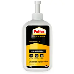 PATTEX - Adhesivo Pva Cola Blanco Madera 100g
