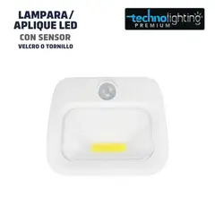 TECHNOLIGHTING - Aplique Led Pared con Sensor Luz Neutra
