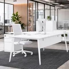 undefined - Escritorio Gerencial Con Cajonera En Estructura Vli 180X75X90 Cm