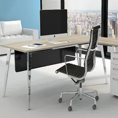 undefined - Escritorio Gerencial Con Cajonera En Estructura Vla 180X75X90 Cm