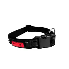 KONG - Collar Perro Extra Large Negro