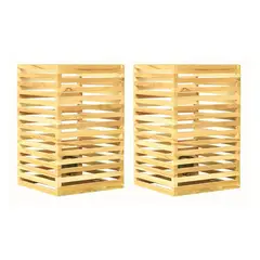 WOODMADE - Combo Lámparas de Mesa en Madera