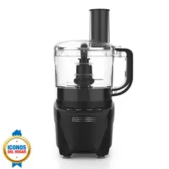 BLACK+DECKER - Procesador de alimentos 8 tazas y 2 velocidades + pulzo FP4342-0BDLA