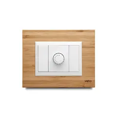 VETO - Dimmer Bambú Blanco