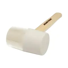 SURTEK - Mazo de Hule 24 Oz Cabeza 5/8 Pulgadas Mango Madera 12.1/2 Pulgadas