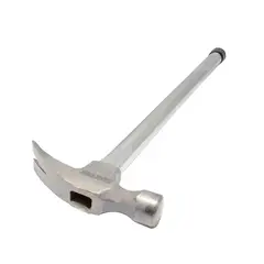 SURTEK - Martillo Uña Recta 20 Oz Mango Largo Tubular 20 Pulgadas