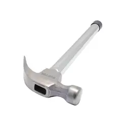 SURTEK - Martillo Uña Curva 16 Oz Mango Tubular Metálico 13 Pulgadas