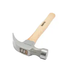 SURTEK - Martillo Uña Curva 8 Oz Mango Madera Estufada 11 Pulgadas
