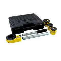 SURTEK - Juego de Tarrajas para Tubo 1/2" a 1" de 5 Piezas