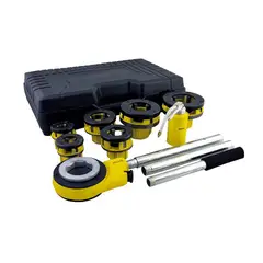 SURTEK - Juego de Tarrajas para Tubo 1/2" a 2" de 9 Piezas