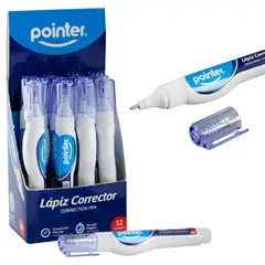 POINTER - Corrector Liquido Lapiz 9Ml Set X12 Unidades