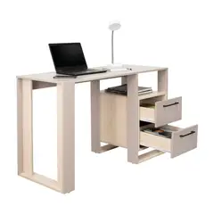 RTA DESIGN - Escritorio Verlot 75x120x52 Rta Taupe Mallado