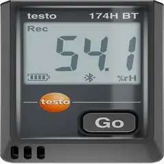 TESTO - Mini Registrador de Datos Temperatura y Humedad con Bluetooth y Conexión App 174 H Bt
