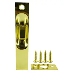 DISCOVER - Falleba Tipo Bascula Dorada Con Tornillos 4"